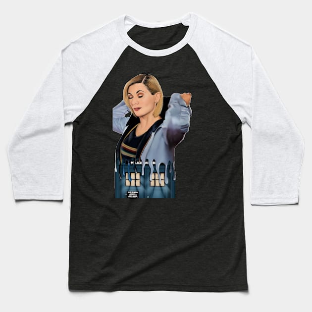 Trust Her- She's the Doctor Baseball T-Shirt by Btvskate